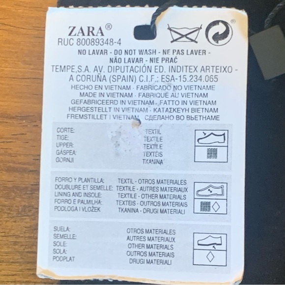 Zara basic NWT over the knee boots. Black euro 35 USA 4.5/5 women’s gold trim - Picture 5 of 15